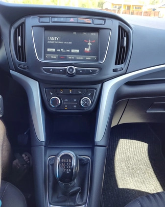 Opel Zafira cena 48777 przebieg: 160000, rok produkcji 2017 z Ogrodzieniec małe 301